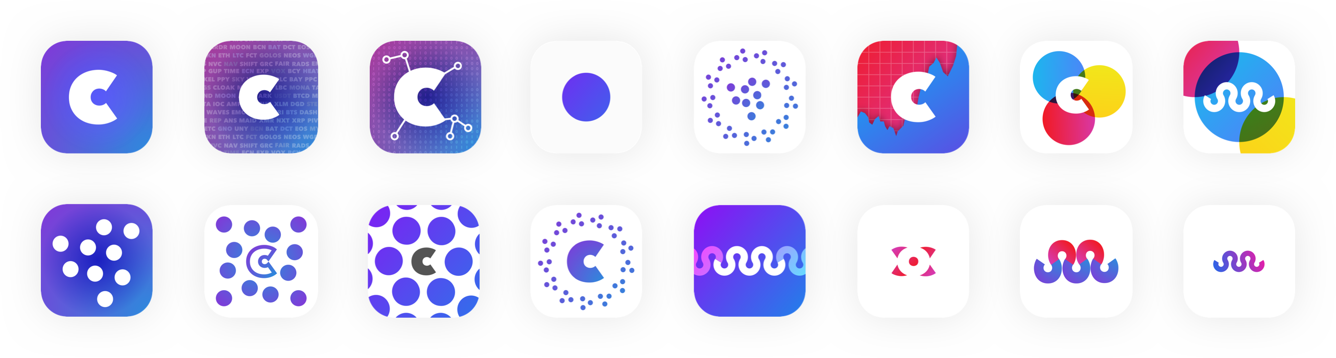 App icons cointinuum